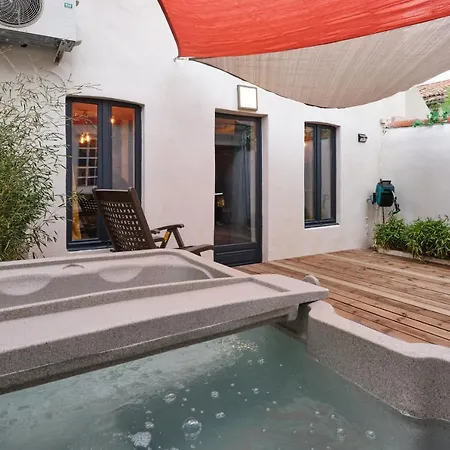 Melina - Jacuzzi - Maison Avec Cour Climatisee Proche Cite Medieval Carcassonne Exterior photo