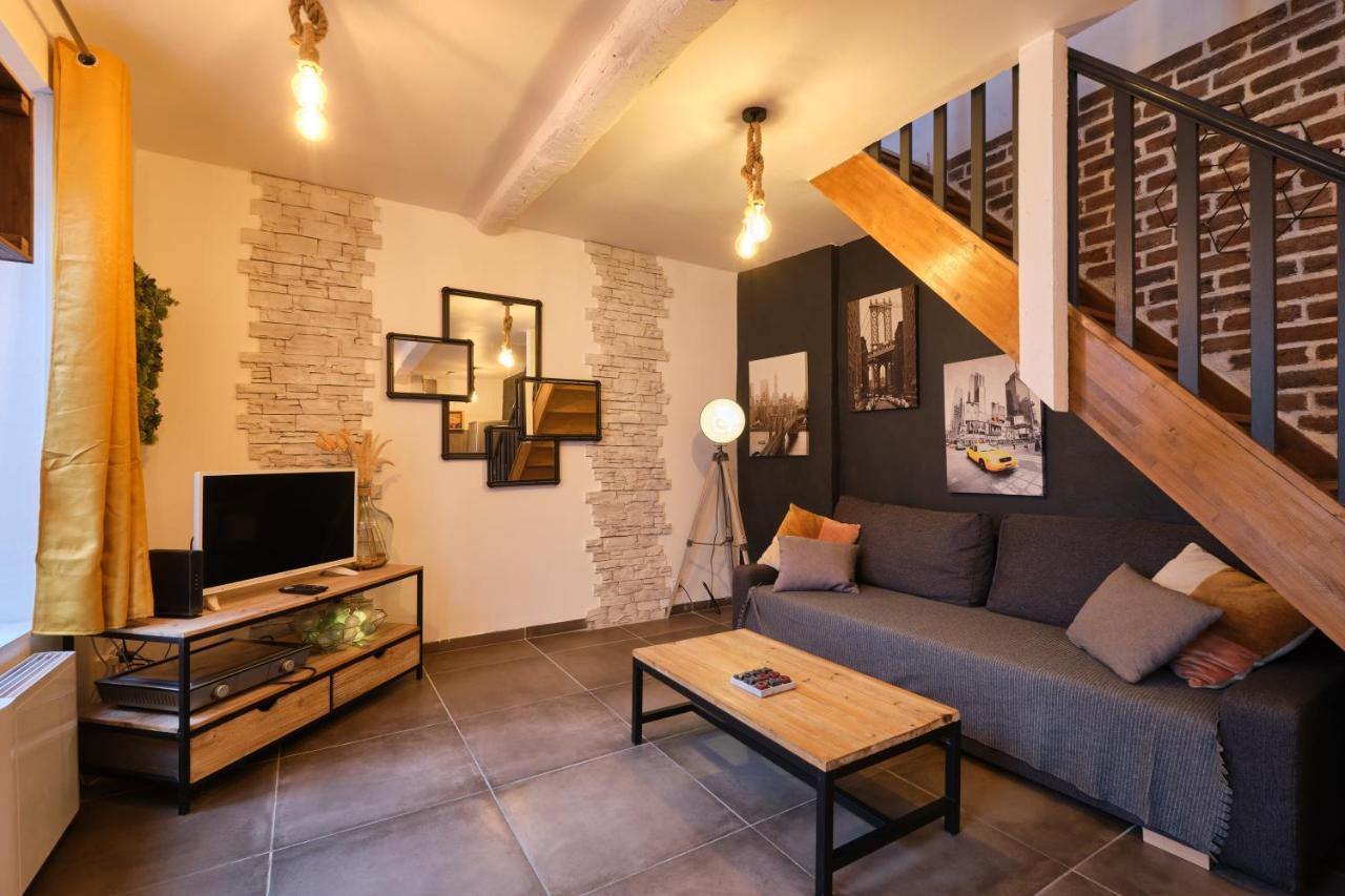 Melina - Jacuzzi - Maison Avec Cour Climatisee Proche Cite Medieval